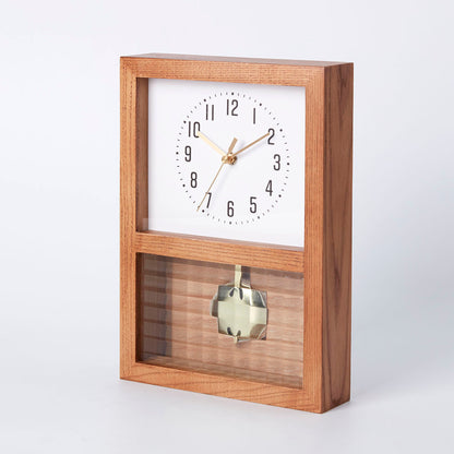 【家居】實木靜音擺鐘 德拉姆II 2130SW