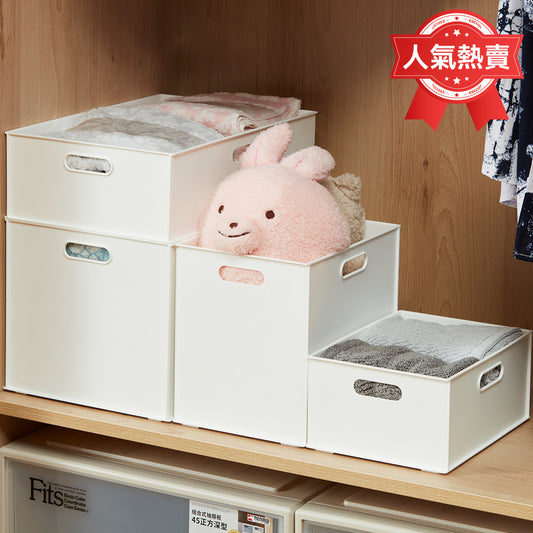 【家居】Ｎ（Ｗ）塑膠收納籃