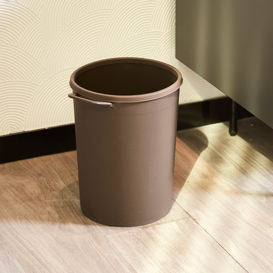 【家居】帶把手圓垃圾簍 8L