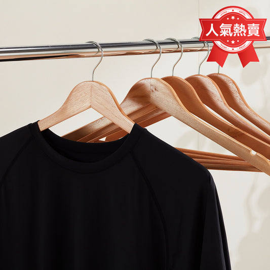 【家居】木製衣架皮帶架 IK001