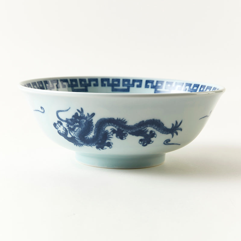 【家居】19.8cm輕量面碗 龍紋