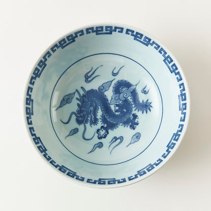 【家居】19.8cm輕量面碗 龍紋