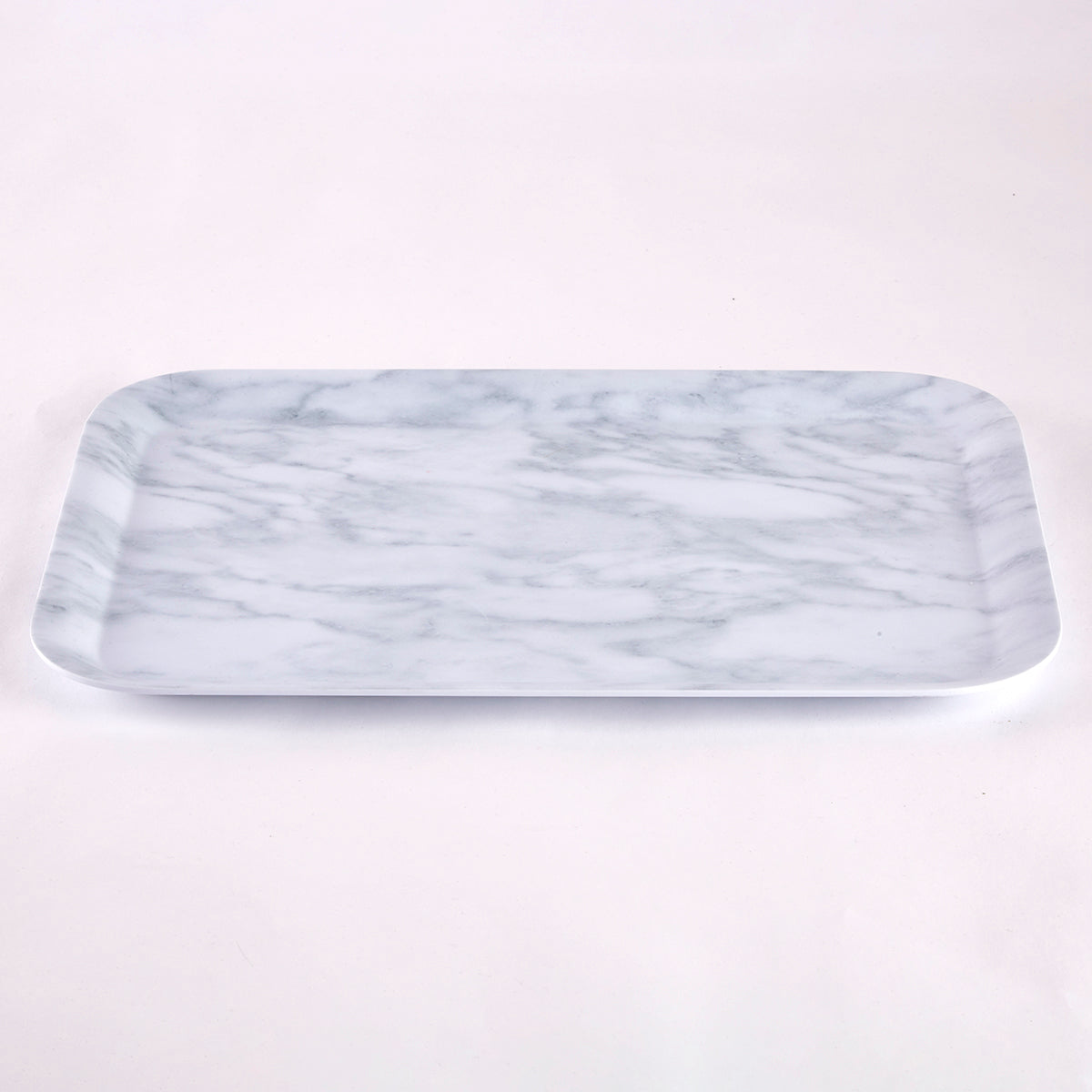 【家居】密胺托盤 啞光大理石紋