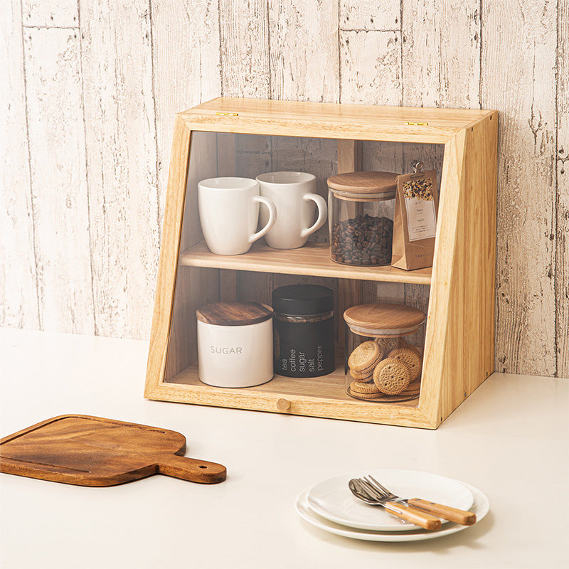【家居】木制展示盒2段 XI2396