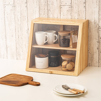 【家居】木制展示盒2段 XI2396