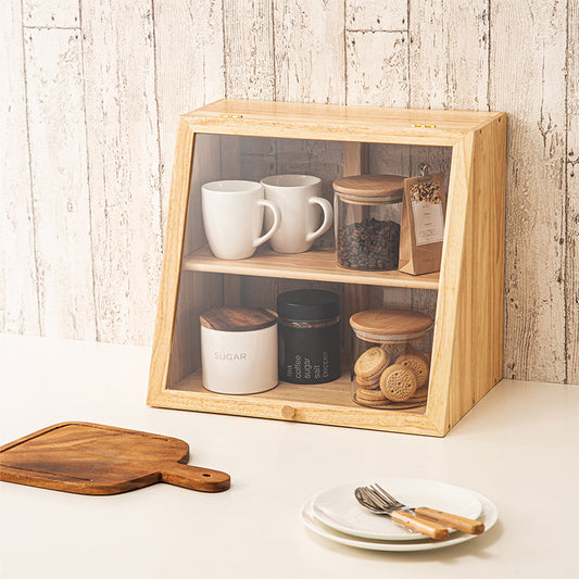 【家居】木制展示盒2段 XI2396