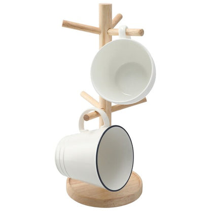 【家居】馬克杯掛架 木XI7035