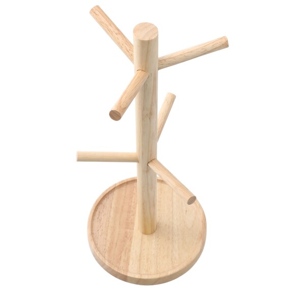 【家居】馬克杯掛架 木XI7035