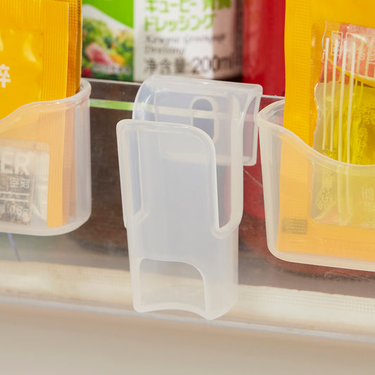 【家居】冰箱側門分隔片4p/收納盒5p