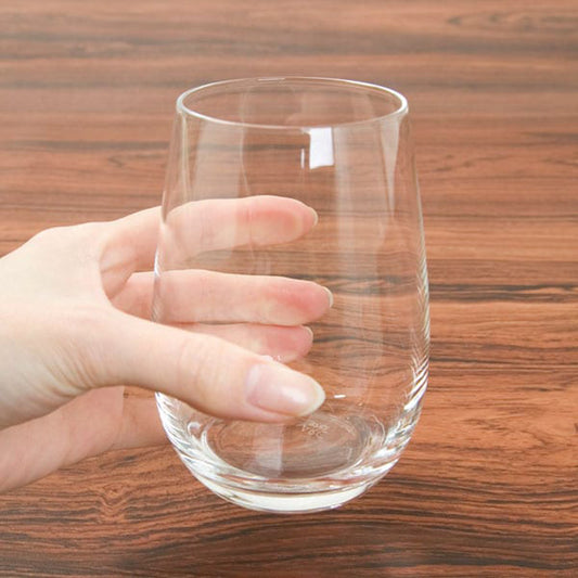 【家居】水杯酒杯兩用玻璃杯2只裝 370ml