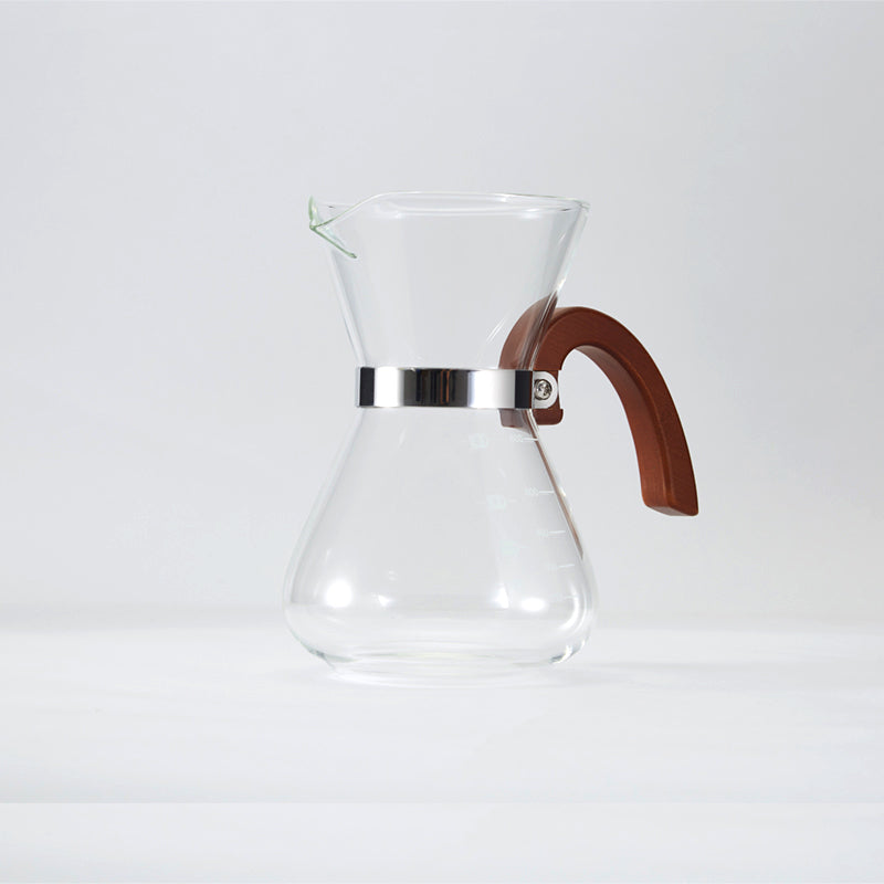 【家居】耐熱玻璃帶柄咖啡壺