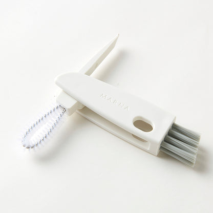 【家居】保溫杯間隙清洗刷 白色