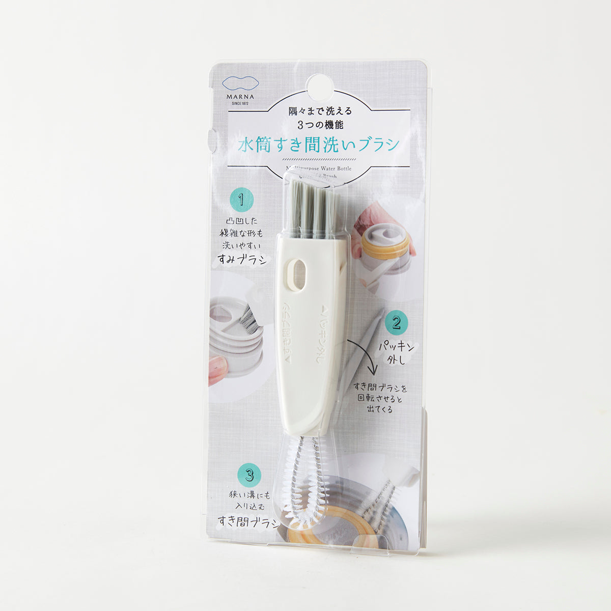 【家居】保溫杯間隙清洗刷 白色