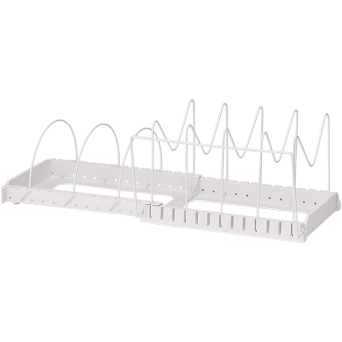 【家居】可調節瀝水籃&煎鑊架 ZF-540