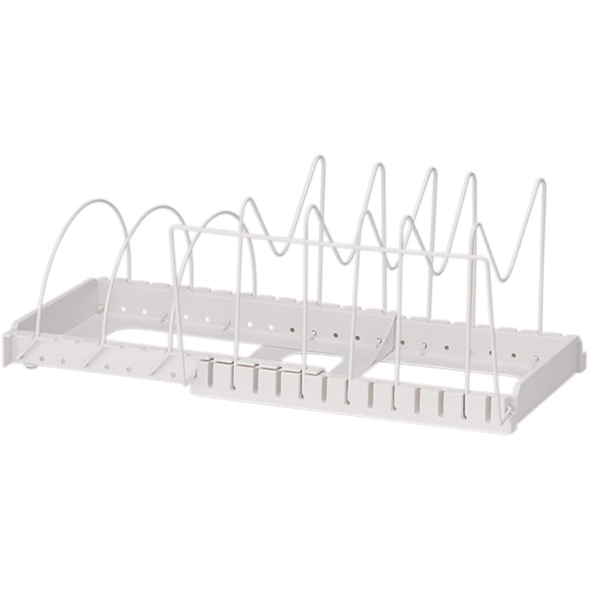 【家居】可調節瀝水籃&煎鑊架 ZF-540