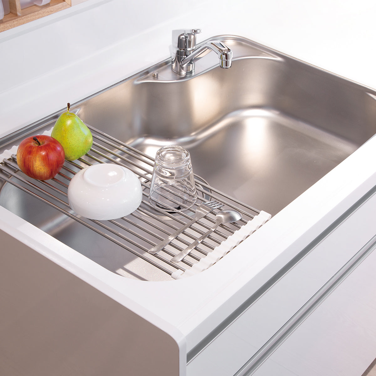 【家居】可摺疊瀝水架