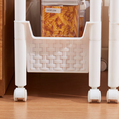 【家居】廚房整理收納推車3/4層