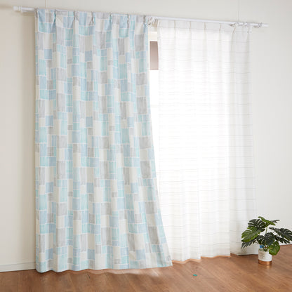 【窗簾】成品窗簾 愛琳 藍色