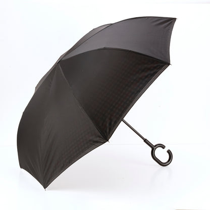 【家居】8骨雙層可站立晴雨傘 RE