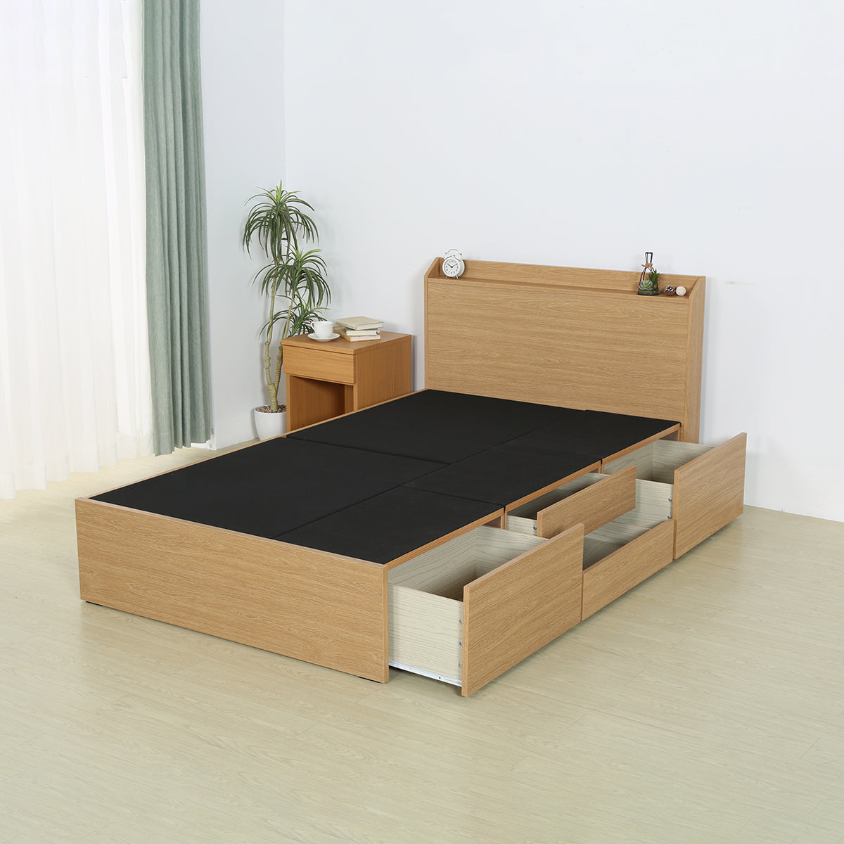 【傢俱】多功能收納床 吉歐 HK