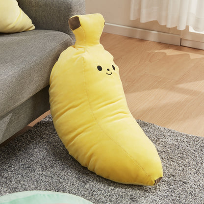 【家居】舒柔質感抱枕 肉包/咖喱包/水果