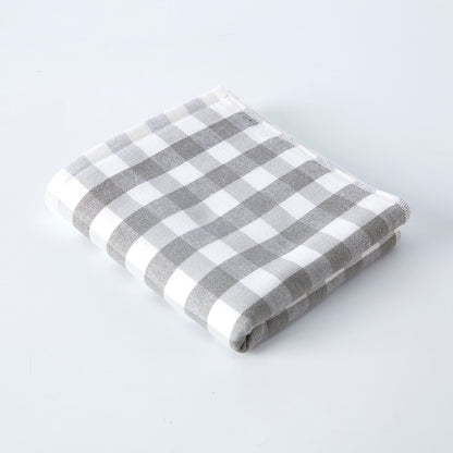 【家居】紗布純棉浴巾/面巾/毛巾  洛克