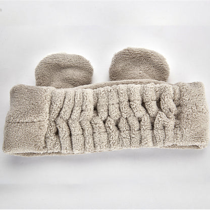 【家居】卡通幹髮帽/髮帶