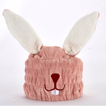 【家居】卡通幹髮帽/髮帶