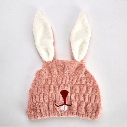 【家居】卡通幹髮帽/髮帶