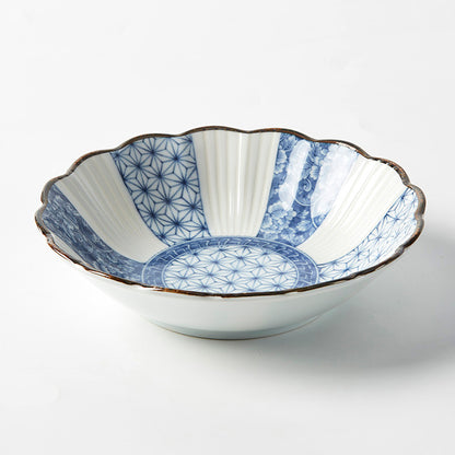 【家居】餐具 青花麻葉