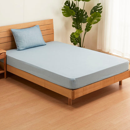 【家居】超冷感高彈床笠