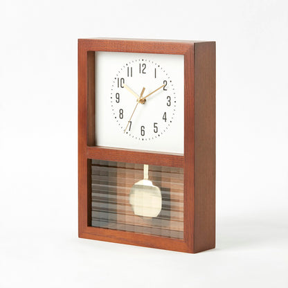 【家居】實木靜音擺鐘 德拉姆II 2130SW