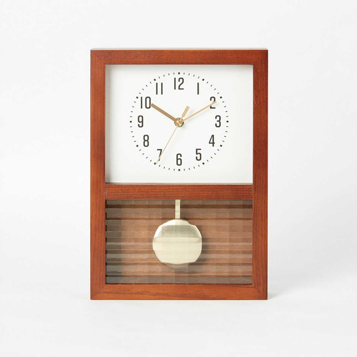 【家居】實木靜音擺鐘 德拉姆II 2130SW