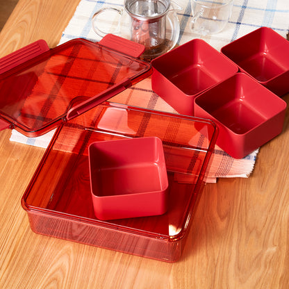 【家居】4/5格乾果盤 RE