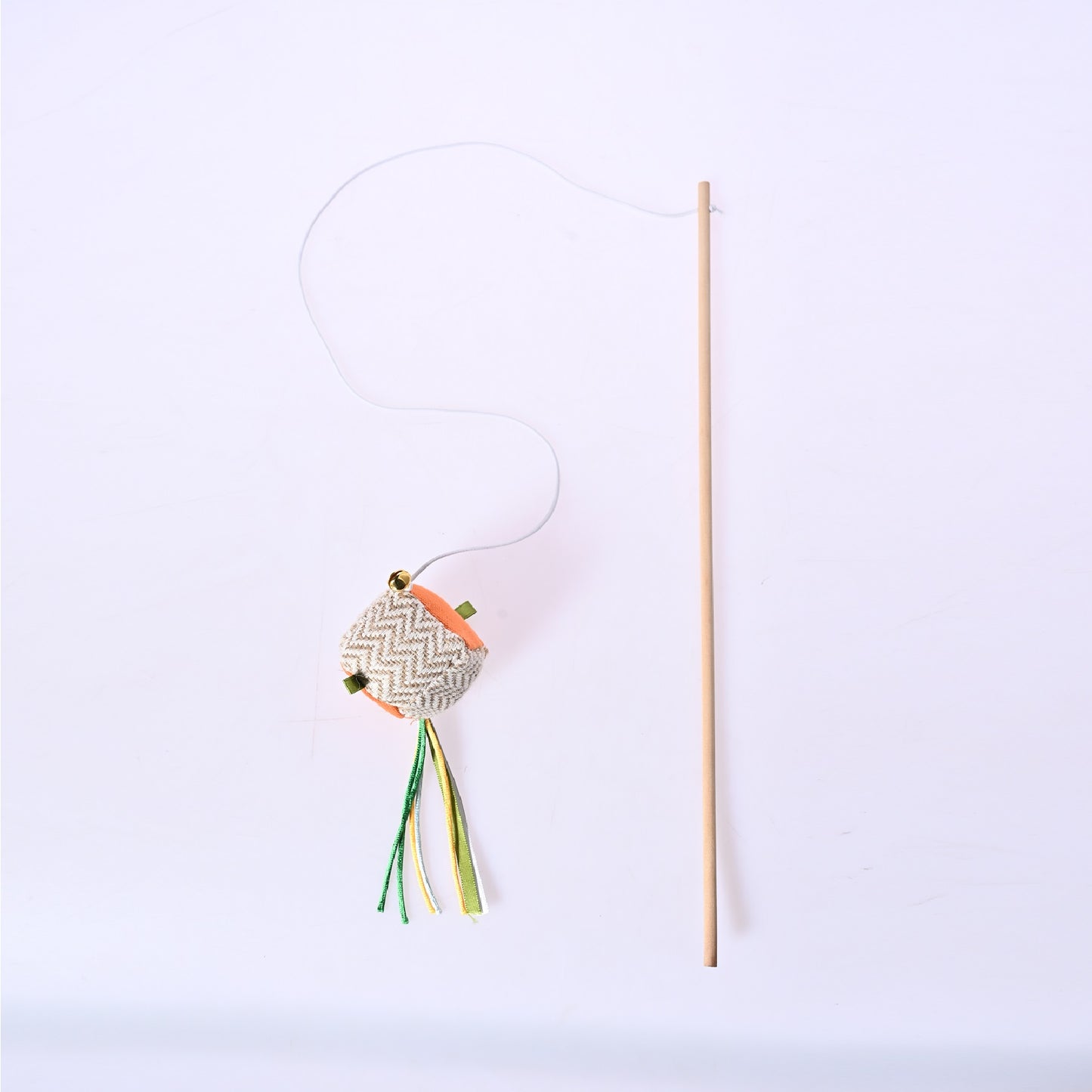 【家居】逗貓棒 流蘇小魚/流蘇豆沙包/流蘇蘑菇/流蘇胡蘿蔔/4件套
