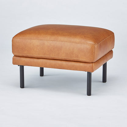 【傢俱】3人位/L型皮梳化 ANV001 中啡