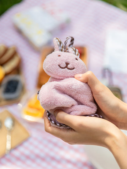 【家居】擦手巾 單片 兔子