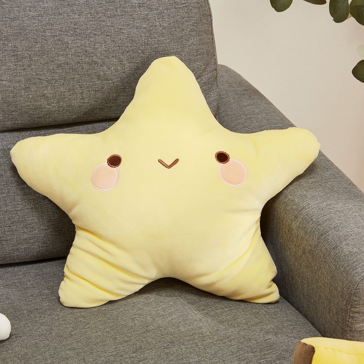 【家居】舒柔質感抱枕 肉包/咖喱包/水果