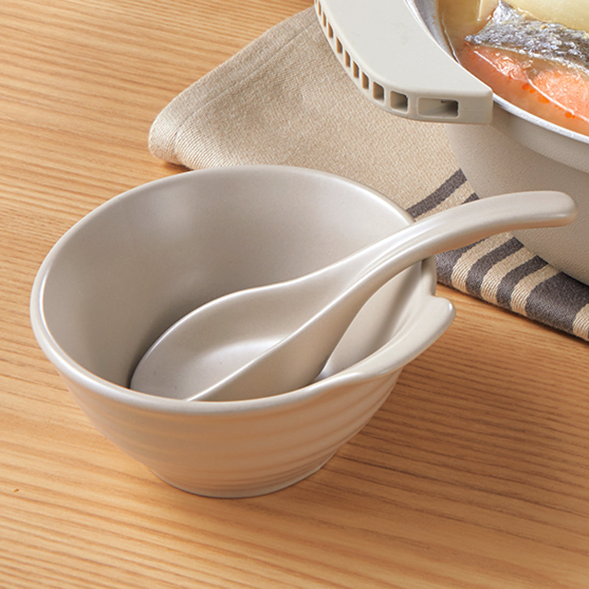 【家居】餐具 米色 KY074