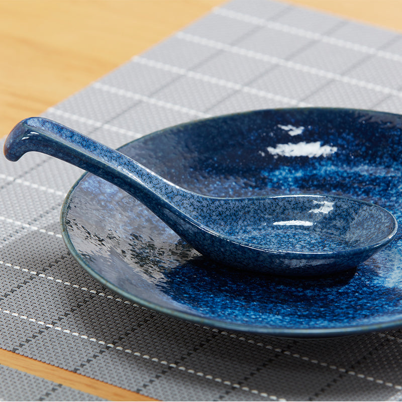 【家居】超輕量餐具 繽紛 青藍