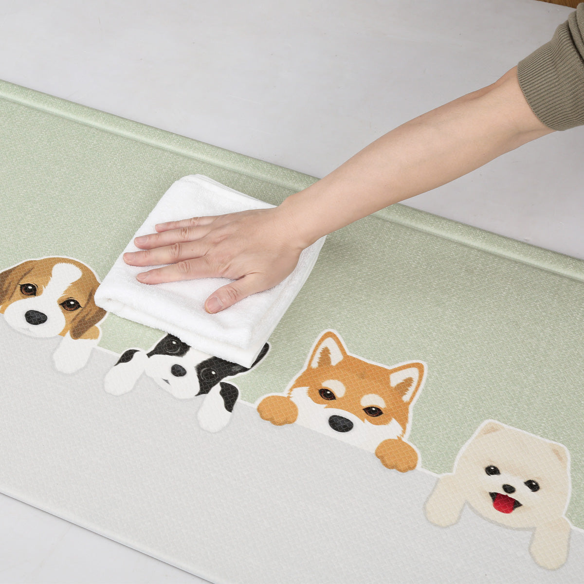 【家居】PVC廚房地墊 DOG/PANDA/小肥啾/CAT3