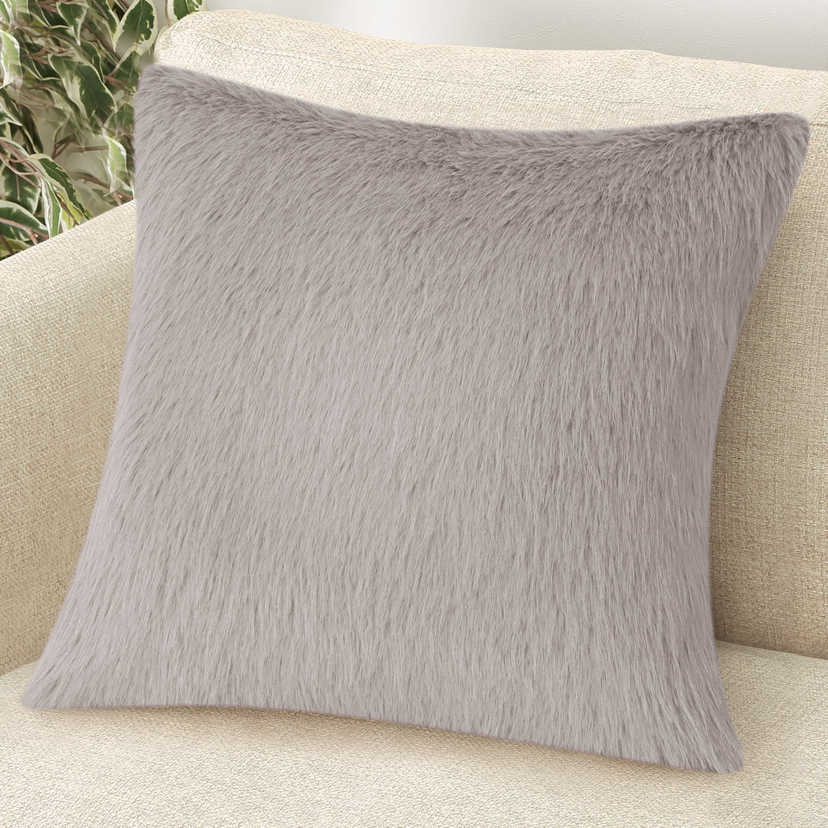【家居】靠墊套 素色長毛絨 SC177