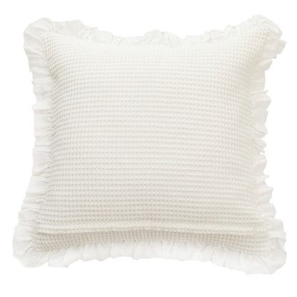 【家居】大靠墊套 華夫格