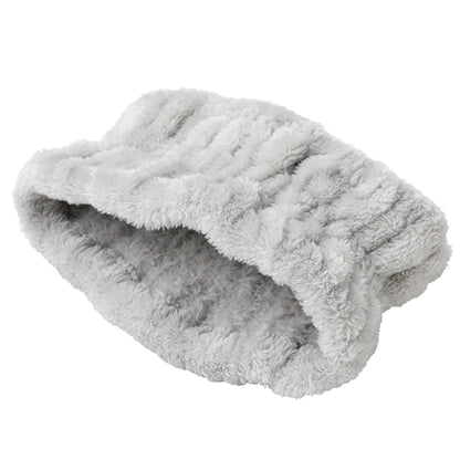 【家居】法蘭絨腕帶/干發帽/包頭巾/沐浴發帶  QE05