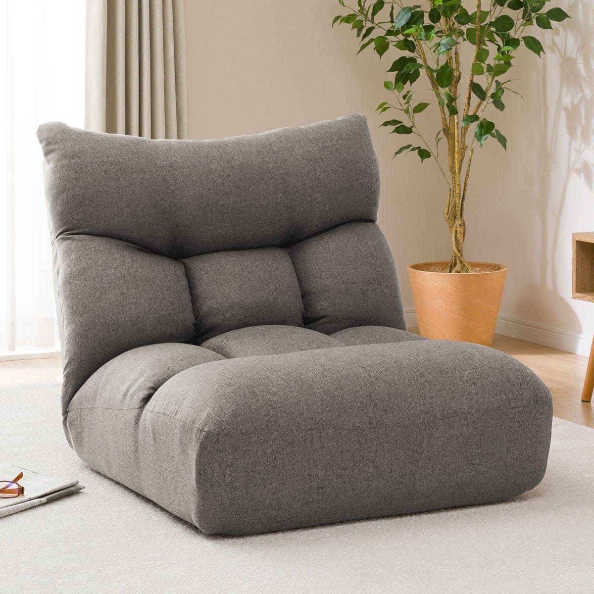 【家居】獨立彈簧日式座椅 羅達