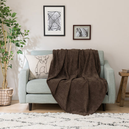 【家居】休閒多用毯 CH啡色