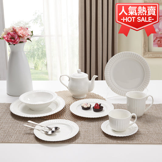 【家居】餐具 浮雕布朗