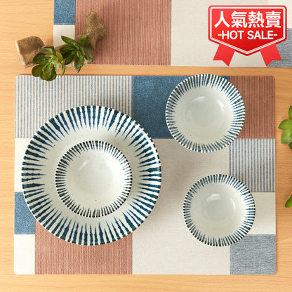 【家居】日式超輕量餐具 繽紛 染十草