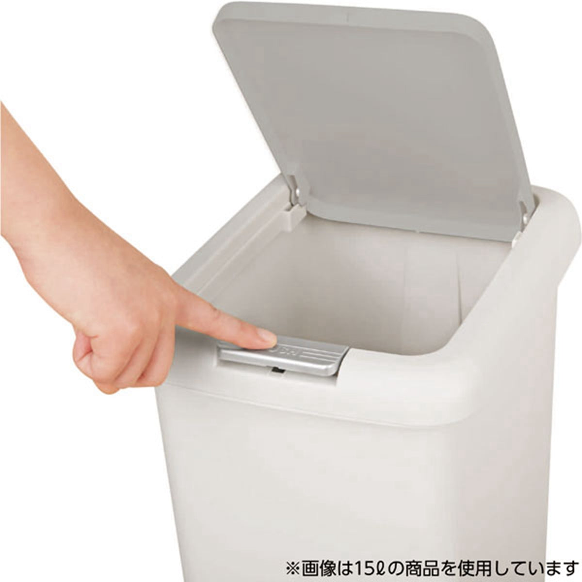 【家居】手按腳踏兩用垃圾桶