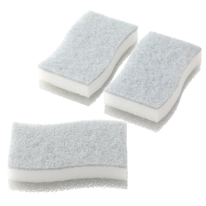 【家居】抗菌軟海綿 3枚 灰色